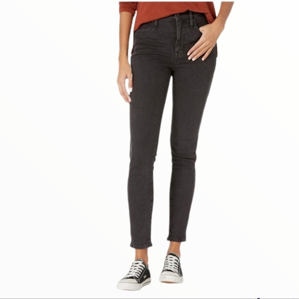 Madewell 10" High Rise Skinny Wash Jeans Sz 26